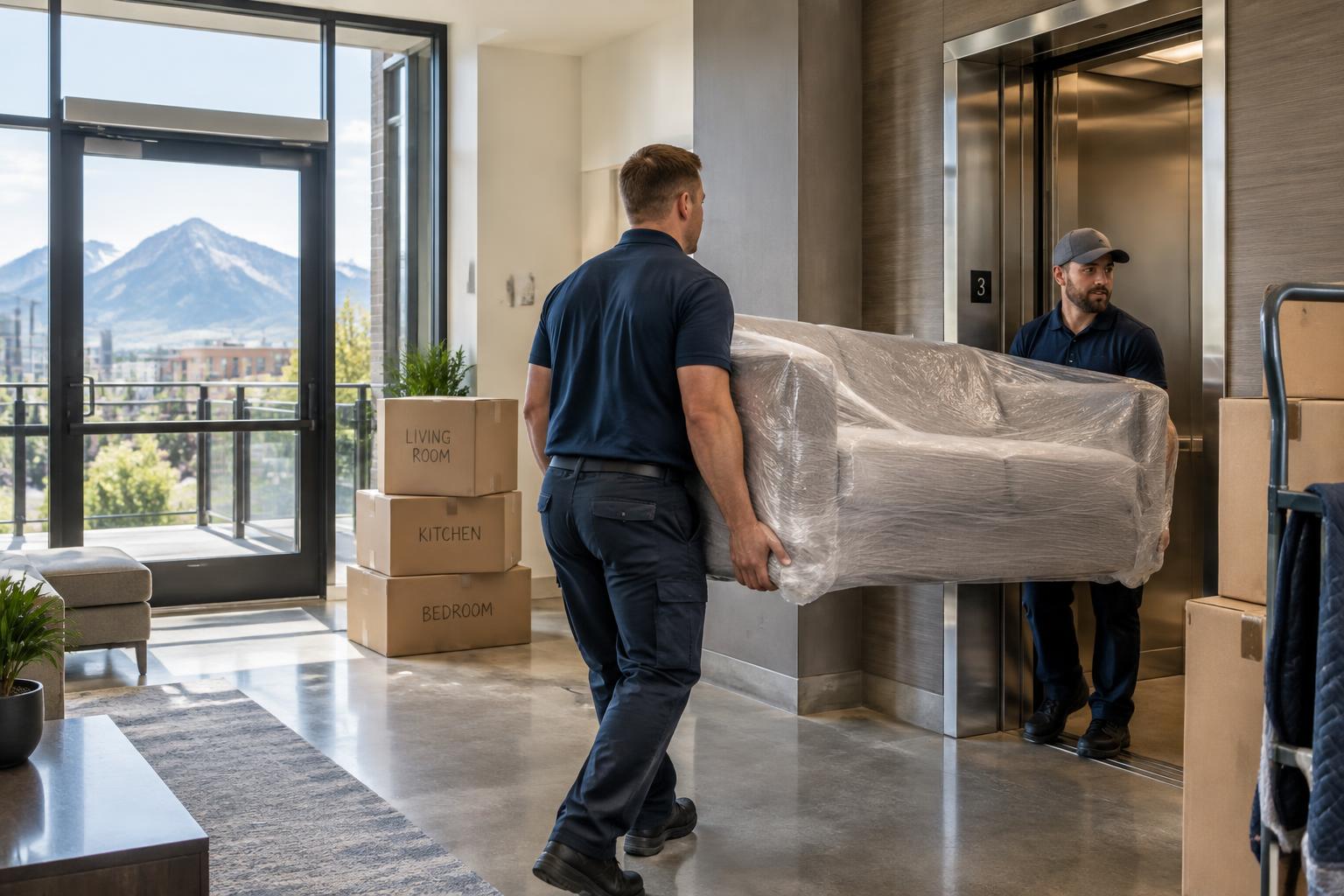 Apartment moving with Bennett's Moving