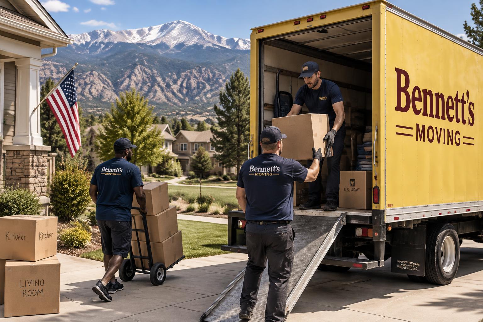 Military moving with Bennett's Moving