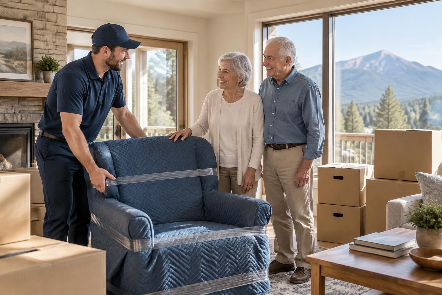 Senior moving with Bennett's Moving
